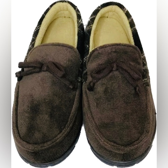 Totes Toasties Men’s Memory Foam Slippers NWT - Picture 2 of 7